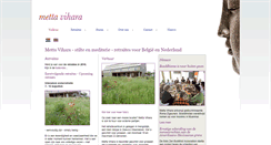 Desktop Screenshot of mettavihara.nl